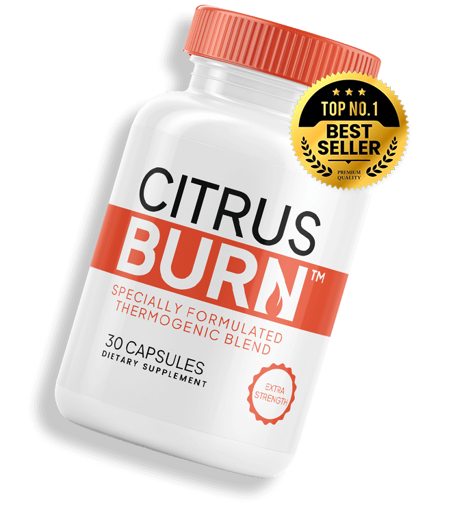 Citrusburn dietary supplement bottle front view